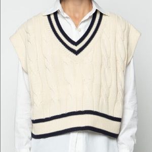 NWOT oak+fort sweater vest!
